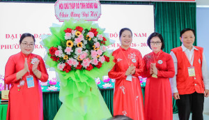 Hội Chữ thập đỏ phường Trảng Dài tổ chức Đại hội đại biểu Hội Chữ thập đỏ lần thứ I, nhiệm kỳ 2026 - 2031