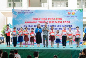HƠN 500 THIẾU NHI THAM GIA NGÀY HỘI TUỔI THƠ PHƯỜNG TRẢNG DÀI NĂM 2026 – LAN TỎA YÊU THƯƠNG, CHUNG TAY XÂY DỰNG MÔI TRƯỜNG HỌC ĐƯỜNG AN TOÀN