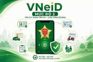 VÌ SAO NGƯỜI DÂN NÊN SỬ DỤNG TÀI KHOẢN ĐỊNH DANH ĐIỆN TỬ VNeID MỨC ĐỘ 2?