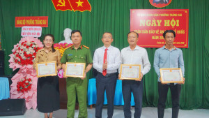 Phường Trảng Dài tổ chức Ngày hội toàn dân bảo vệ an ninh Tổ...