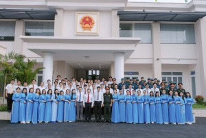 Sắc cờ đầu tuần: Cán bộ, công chức, viên chức phường Trảng Dài cùng chung một nhịp