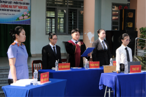 Phiên tòa giả định với chủ đề “Phòng, chống ma túy” năm 2026 - tuyên truyền Pháp luật trong thanh thiếu nhi phường Trảng Dài