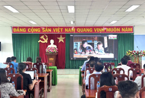Trảng Dài tham dự Hội nghị toàn quốc nghiên cứu, học tập, quán triệt các Nghị quyết, Chỉ thị của Bộ Chính trị