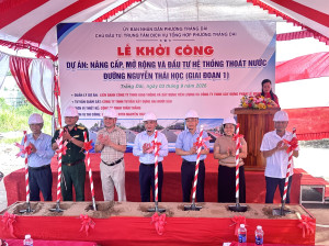 Khởi công đường Nguyễn Thái Học sau hơn 20 năm chờ đợi