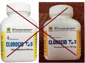 01 01 2026 Thông báo về việc thuốc Clorocid TW3 giả mạo