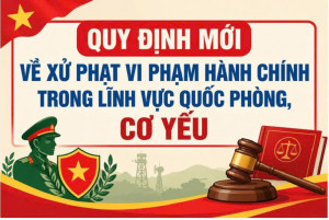 Quy định mới về xử phạt vi phạm hành chính trong lĩnh vực...