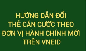 18 8 2025 Hướng dẫn đổi thẻ căn cước trên VNeID theo địa chỉ mới