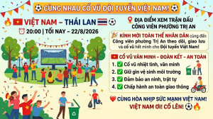 22 8 2026 CỔ VŨ VIỆT NAM