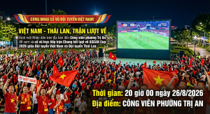25 8 2026 cổ vũ đội tuyển việt anm
