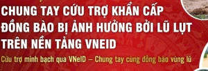 25 10 2025 Cứu trợ đồng bào bị ảnh hưởng bởi bão lũ trên nền tảng VneID