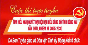 29 9 2025 Cuộc thi trực tuyến “Tìm hiểu Nghị quyết Đại hội đại biểu Đảng bộ tỉnh lần thứ I, nhiệm kỳ 2025 2030”