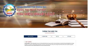 Cuộc thi trực tuyến tìm hiểu pháp luật cho học sinh, học viên, sinh viên và thanh niên trên địa bàn thành phố năm 2026