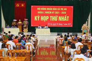 Kỳ họp thứ nhất HĐND xã Trị An nhiệm kỳ 2021–2026
