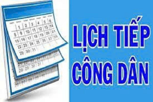 Kế hoạch tiếp công dân của đồng chí Bí thư Đảng ủy 6 tháng cuối năm 2025