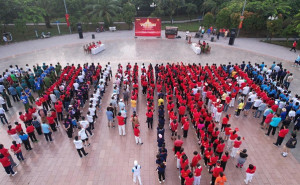 Sôi nổi hoạt động “Cùng Việt Nam tiến bước” tại xã Trị An