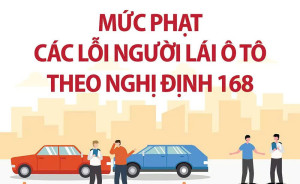 Tuyên truyền Nghị định 168 - Xử phạt đối với xe ô tô