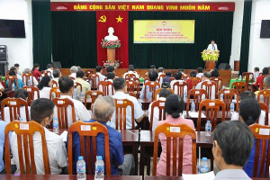 Công bố Quyết định của tổ chức chính trị - xã hội tỉnh Đồng Nai về thành lập Ủy ban MTTQ Việt Nam xã Trị An và các tổ chức