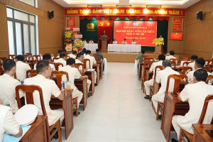 Công an xã Trị An tổ chức Đại hội Đảng bộ lần thứ I, nhiệm kỳ 2025 – 2030