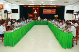 Đảng ủy xã Trị An giao ban với các chi, đảng bộ trực thuộc quý III năm 2025