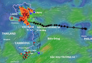 Chủ động phương án ứng phó bão số 5 trên Biển Đông