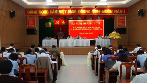 Hội nghị tiếp xúc cử tri trước Kỳ họp thứ 10, Quốc hội khóa XV