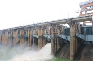 Thủy điện Trị An xả tràn lần đầu điều tiết hồ chứa năm 2025