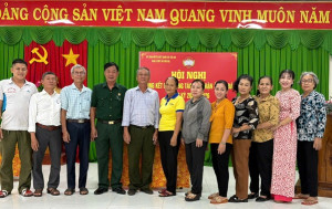 Hội nghị tổng kết công tác mặt trận ấp Mã Đà nhiệm kỳ 2024 – 2026