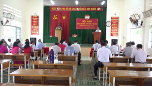 Ấp Vĩnh An 8 tổng kết công tác Mặt trận nhiệm kỳ 2024 – 2026