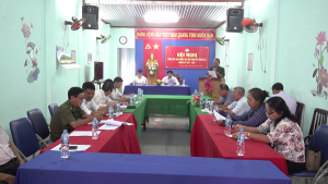 Hội nghị tổng kết Ban công tác Mặt trận ấp Vĩnh An 6 nhiệm kỳ 2024 – 2026