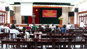 UBND xã Trị An làm việc với Bảo hiểm xã hội cơ sở Trị An