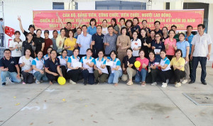 Ra quân làm công tác dân vận nhân kỷ niệm 95 năm ngày truyền thống công tác dân vận của Đảng