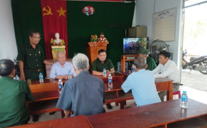 Chi hội Cựu chiến binh ấp 3: Nêu gương sáng trong phong trào “Cựu chiến binh gương mẫu”