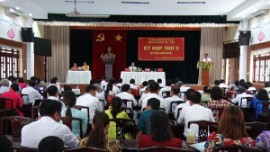 HĐND xã Trị An tổ chức kỳ họp thứ 3 (chuyên đề) khóa XII, nhiệm kỳ 2021–2026