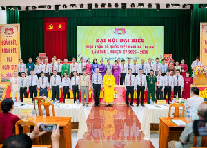 Đại hội Đại biểu MTTQ Việt Nam xã Trị An lần thứ I, nhiệm kỳ 2025 – 2030 thành công tốt đẹp