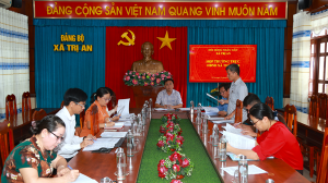 THƯỜNG TRỰC HĐND XÃ HỌP GIAO BAN THÁNG 10/2025