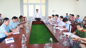 UBND xã Trị An tổ chức cuộc họp triển khai Chiến dịch 90 ngày xây dựng, hoàn thiện cơ sở dữ liệu quốc gia về đất đai