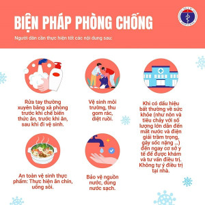 Chủ động phòng, chống bệnh tả – Bảo vệ sức khỏe cộng đồng