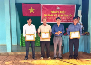 ấp Cây Sung tổ chức ngày hội đại đoàn kết toàn dân tộc năm 2025