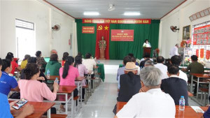 Rộn ràng ngày hội Đại đoàn kết toàn dân tộc tại ấp Vĩnh An 1