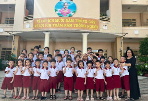 Cô giáo Hồ Thị Như Ý – Người gieo chữ tận tâm của Trường Tiểu học Cây Gáo A