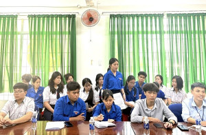 Tổ chức đối thoại giữa Chủ tịch UBND xã với thanh niên năm 2025