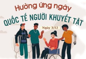 Tổ chức các hoạt động hưởng ứng Ngày Quốc tế Người khuyết tật