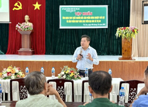 Tập huấn ứng dụng truy xuất nguồn gốc sản phẩm nông nghiệp chủ lực và sản phẩm OCOP năm 2025 tại xã Trị An