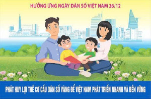 Tổ chức các hoạt động hưởng ứng Ngày Dân số Việt Nam 26/12 và Tháng hành động Quốc gia về Dân số