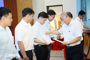 119 học viên được trao chứng nhận hoàn thành bồi dưỡng chuyên gia về chuyển đổi số