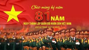 Phát huy truyền thống 81 năm xây dựng và trưởng thành của Quân đội nhân dân Việt Nam