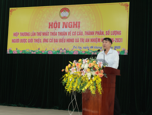 Quy trình hiệp thương, giới thiệu người ứng cử đại biểu Quốc hội khóa XVI, đại biểu HĐND các cấp nhiệm kỳ 2026 – 2031