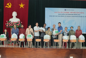 Công ty Bảo hiểm VietinBank Đồng Nai trao 40 phần quà hỗ trợ...