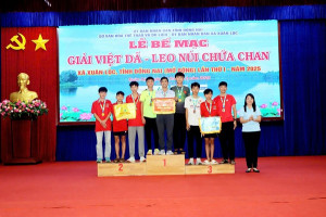 Xã Trị An tỏa sáng với “cú đúp” Huy chương Vàng tại Giải Việt dã – leo núi Chứa Chan mở rộng năm 2025