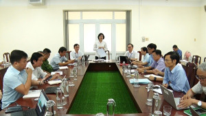 UBND xã Trị An nghe báo cáo công tác lập quy hoạch trên địa bàn xã